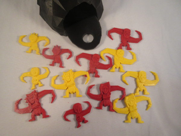 Cave of Men game #lowpolydino 3D models - Image 3