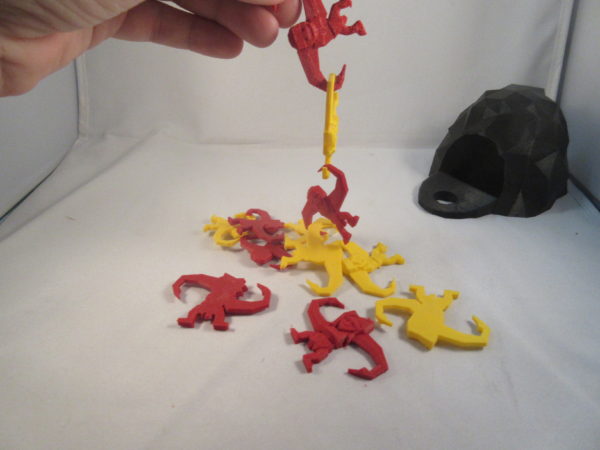 Cave of Men game #lowpolydino 3D models - Image 2