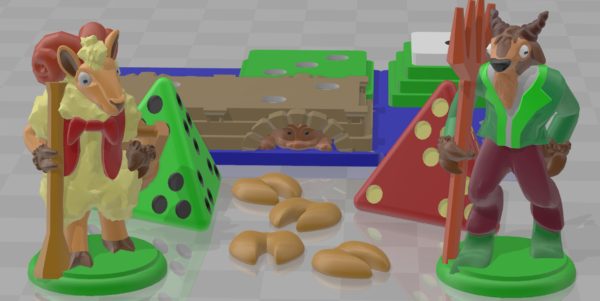 Past Yer Pasture 3D Printed Board Game (FREE!)