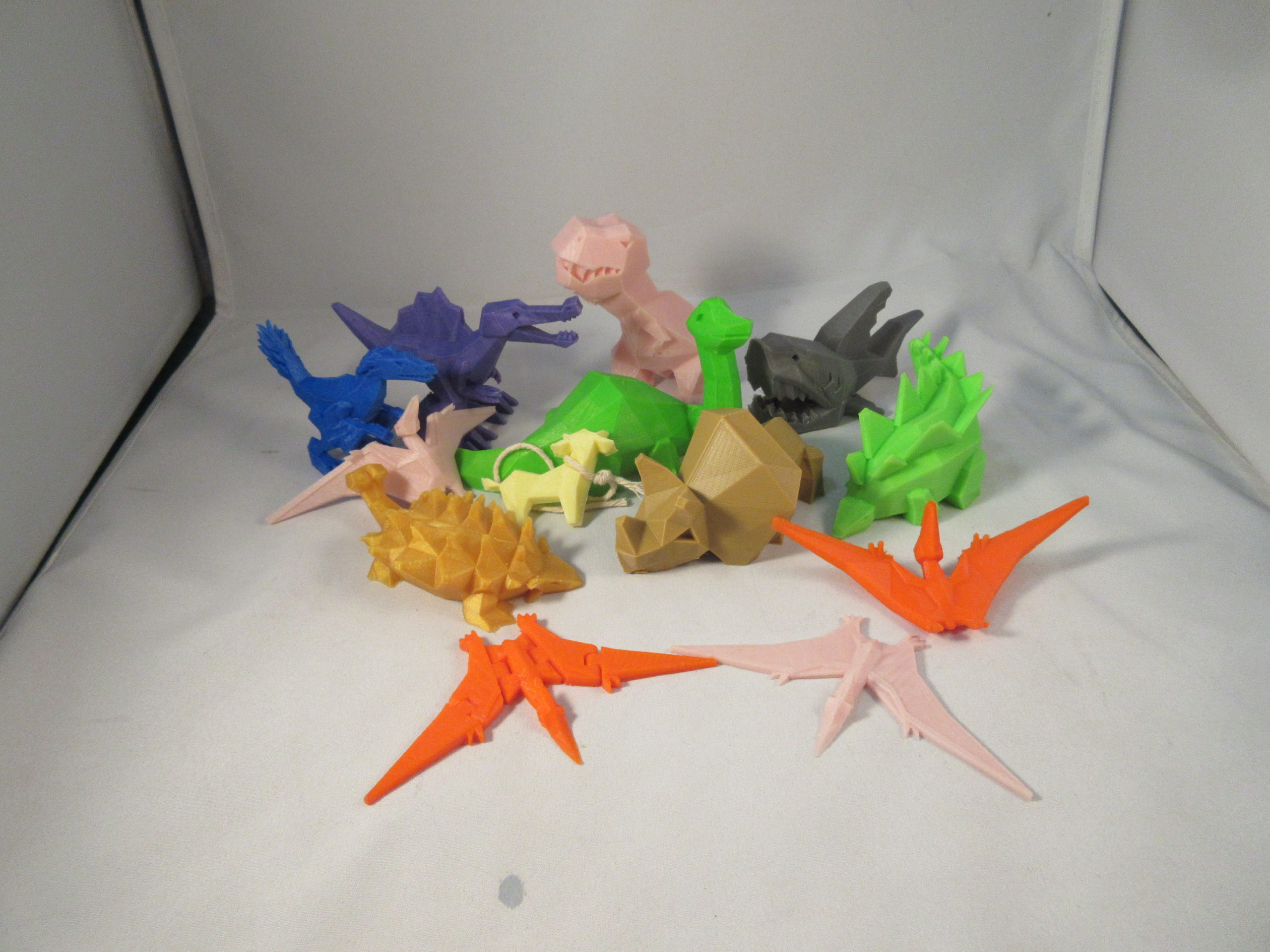 Dinausore toy dinosaur 3D model 3D printable