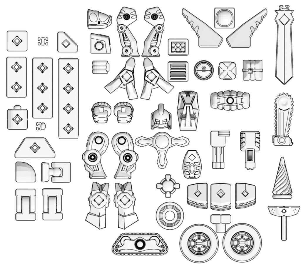 PrintABlock:Mechs Week 1 - 3D Printing Professor