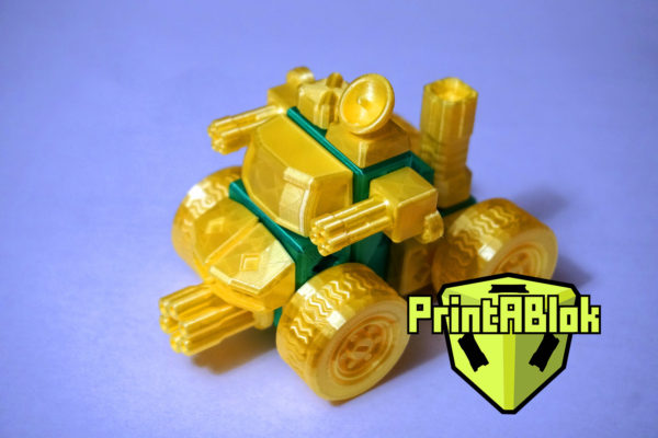 PrintABlok: Mechs - Gatling Truck Set