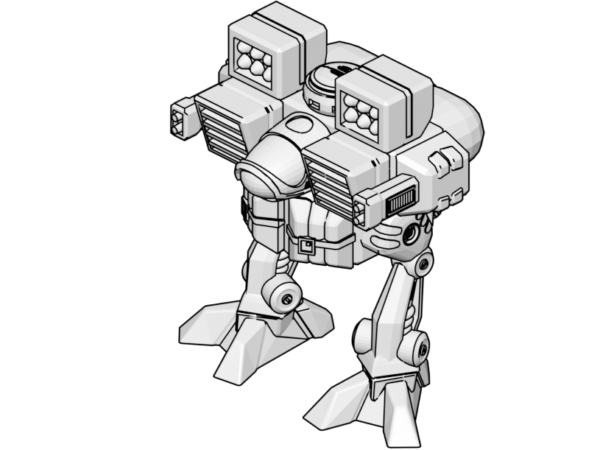 PrintABlok:Mechs - Light Mech Set - Image 4