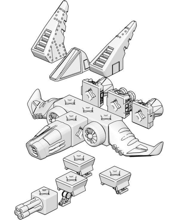 PrintABlok: Skyforce - Air Wing - Image 7