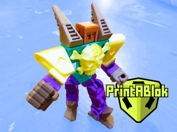 PrintABlok: Mechs - Robo Mech