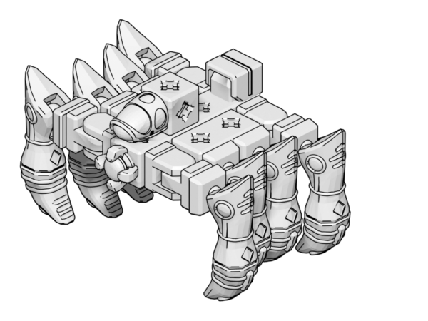 PrintABlok: Mechs - Spider Mech - Image 4