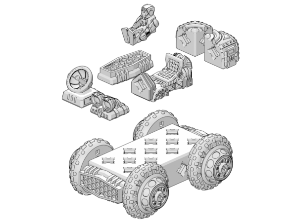PrintABlok: Space Station Moon Buggy - Image 6