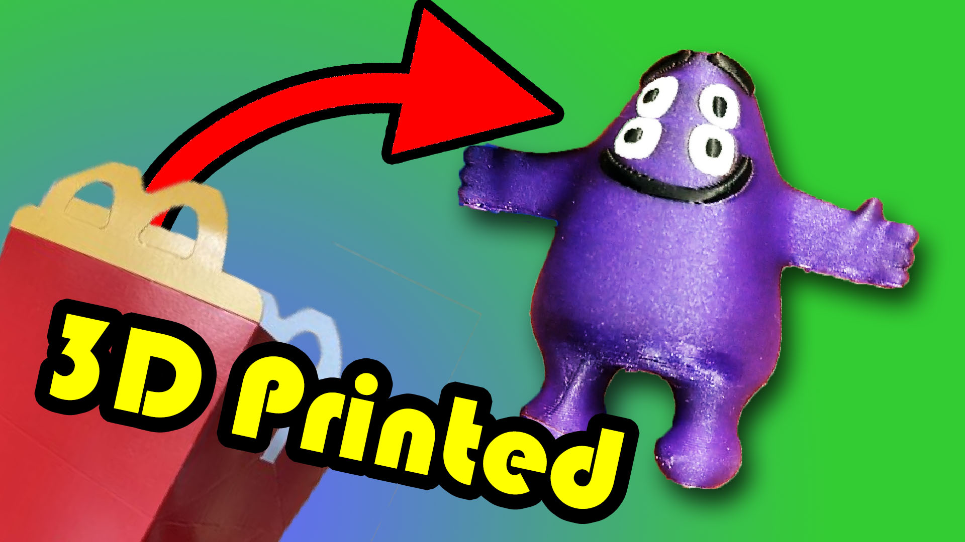 Making a Limited Edition McDonalds toy using 3D Printing and Blender ...