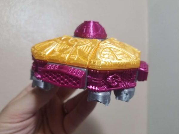 PrintABlok: Flying Saucer with Anthromedian Pilot - Image 3
