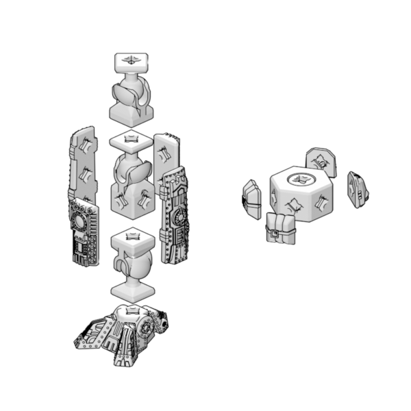 PrintABlok: Chicken Walker with Bladez Pilot - Image 6