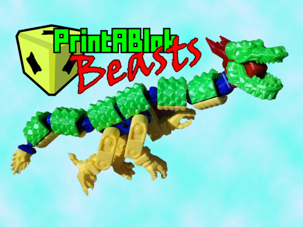 PrintABlok:Beasts - Dragon