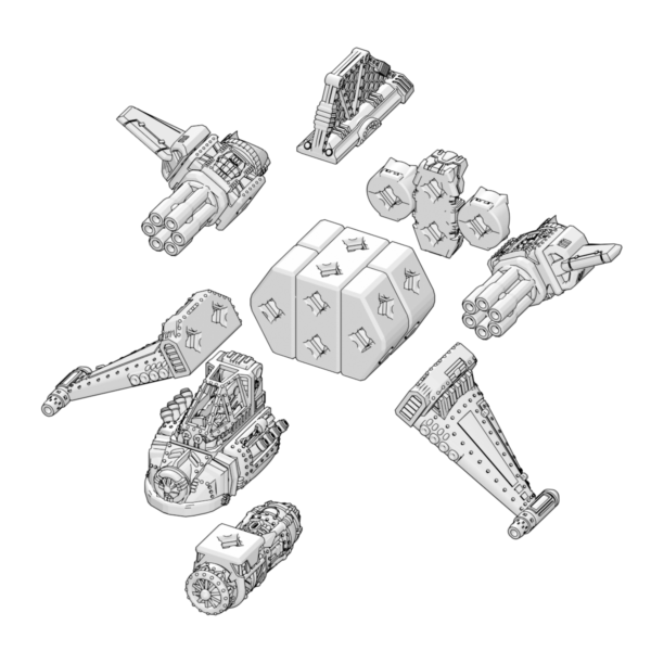 PrintABlok: Starwing with Anthromedian Lion Pilot - Image 6