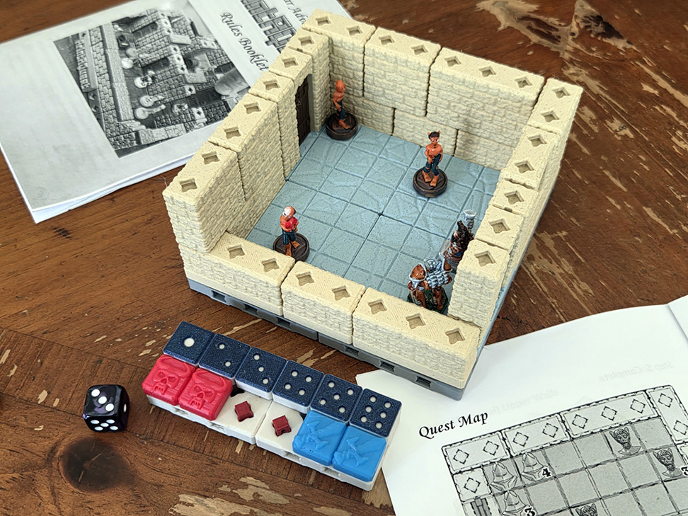 PrintAQuest Quest Base Game - 3D Printable Tabletop RPG game - Image 4