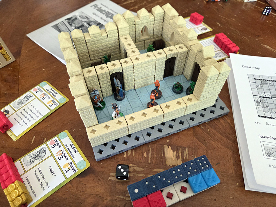 PrintAQuest Quest Base Game - 3D Printable Tabletop RPG game - Image 6