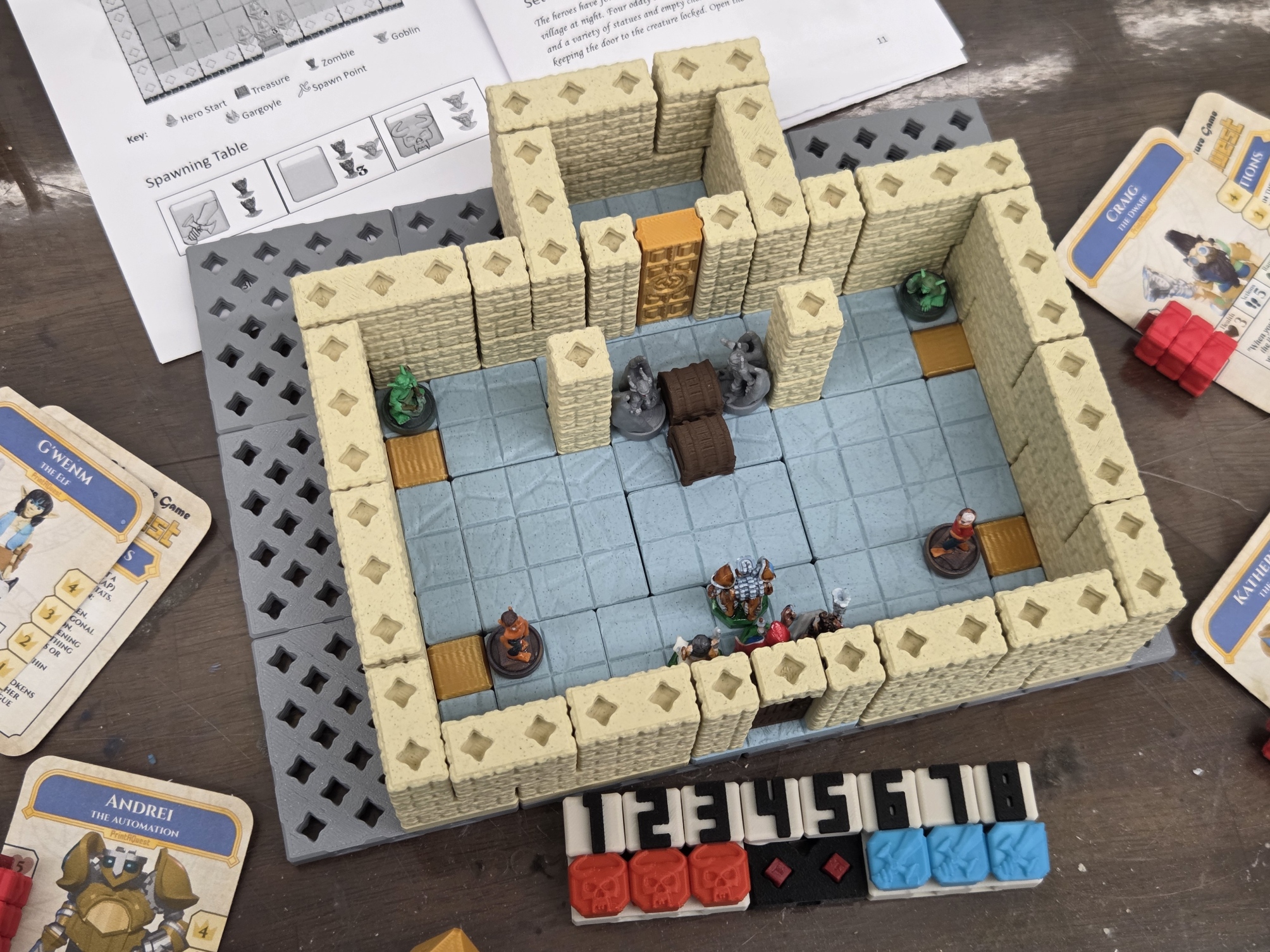 PrintAQuest Forts Expansion - 3D Print-and-Play Tabletop RPG game - Image 4
