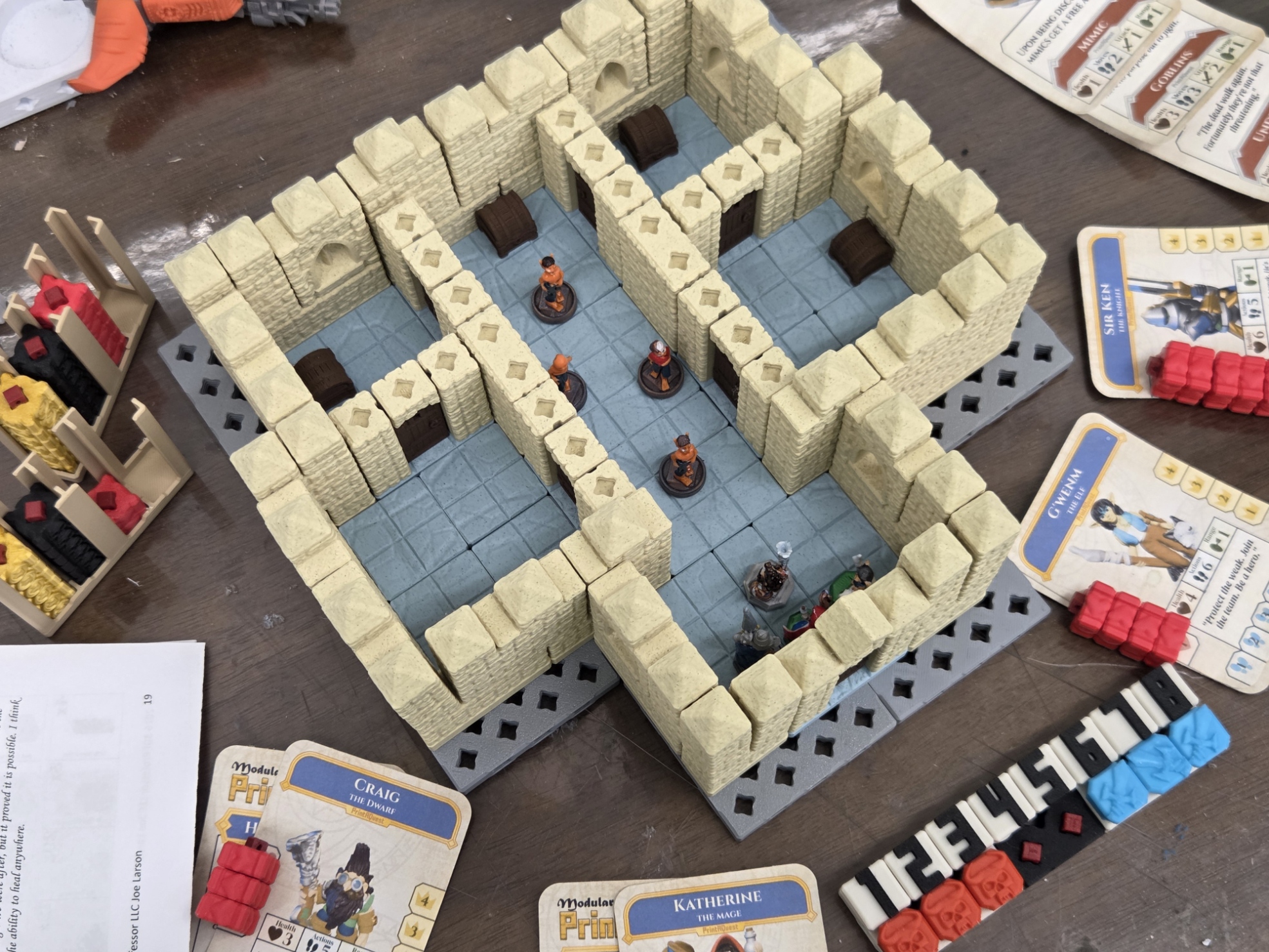 PrintAQuest Forts Expansion - 3D Print-and-Play Tabletop RPG game - Image 6